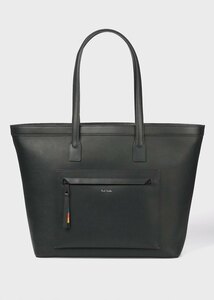 Paul Smith (Bag&SLG)/ポール・スミスレザーブライトストライプトリム　トートバッグ