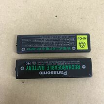 N755/ ③ ガム電池 パナソニック　中古　ニッカド　1.2V 600mAh RP-BP61 充電池 動作未確認　返品不可_画像2
