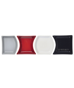 Le Creuset ルクルーゼ New Year Collection『Mini Source Plate Set of 4』小さな小皿/豆皿/ミニ・ソースプレート 4色4個入り