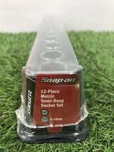 【未使用品】Snap-on スナップオン 3/8dr セミディープソケットセット：mm 6ポイント 212FSMSY IT0BCB2EUCO2_画像2