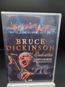 【送料無料】美品 Bruce Dickinson And Orchestra ブルース・ディッキンソン A Tribute To Jon Lord 2023： Multicam