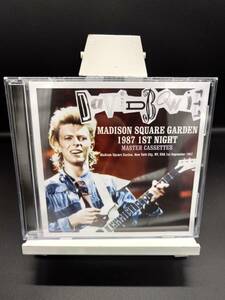 【送料無料】美品 David Bowie デヴィッド・ボウイ Madison Square Garden 1987 1st Night Master Cassettes