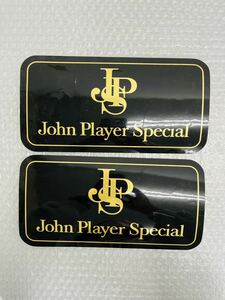 ♪ JPS John Player Special ステッカー ジョンプレイヤースペシャル F1 1980年代 昭和レトロ 当時物 未使用