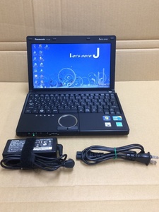 ★即決★ Panasonic Let's note CF-J10｜Core i5 480M/4GB/128GB SSD/WiMAX/Windows 7｜CF-J10QYNHR