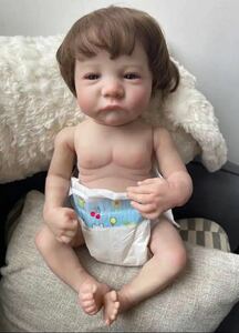  Reborn doll baby doll real baby baby 18 -inch 46cm full set lovely child genuine article .. manufacture . wool 1.2 kilo 