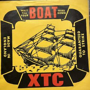 XTC Wait Till Your Boat Goes Down パンク天国 kbd オリジナル盤 punk 初期パンク power pop mods 