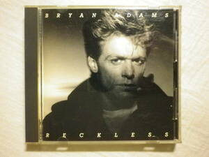 『Bryan Adams/Reckless(1985)』(1985年発売,38XB-26,廃盤,国内盤,歌詞対訳付,Heaven,Somebody,It's Only Love,Kids Wanna Rock,80's名盤)