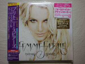 『Britney Spears/Femme Fatale+1(2011)』(2011年発売,SICP-3030,国内盤帯付,歌詞対訳付,ステッカー封入,Paper,Hold It Against Me)