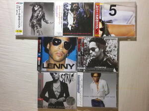 『Lenny Kravitz 国内盤帯付アルバム7枚セット』(Mama Said,Are You Gonna Go My Way,5,Lenny,It's Time For A Love Revolution,Strut)