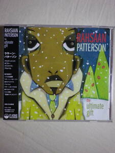 『Rahsaan Patterson/The Ultimate Gift(2008)』(2008年発売,PCD-17248,国内盤帯付,歌詞付,R&B,Soul,Peace And Joy)