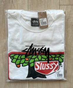 ☆未使用品☆Stussy☆ORCHARD TEE☆WHITE/L☆ステューシー☆S/S Tシャツ☆白☆サイズ L☆ステッカー☆