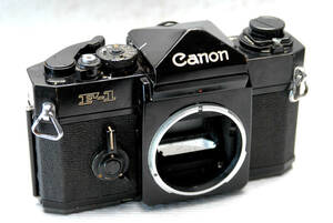 Canon キャノン 昔の高級一眼レフカメラ F-1ボディ 希少品