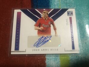 98/99 ヨンアルネリーセ PANINI IMPECCABLE SOCCER MASTORSTROKES LIVERPOOL JOHN ARNE RIISE リヴァプール 直筆サインカード