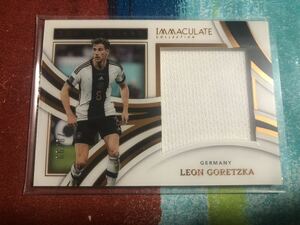 78/99 レオンゴレツカ PANINI IMMACULATE COLLECTION SOCCER THE STANDARD GERMANY LEON GORETZKA ドイツ代表 メモラビリア