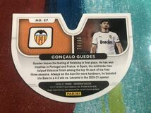 78/99 ゴンサロゲデス PANINI OBSIDIAN SOCCER VALENCIA VITREOUS GONCALO GUEDES バレンシア_画像2