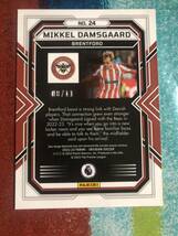 08/11 ミッケルダムスゴー PANINI OBSRDIAN SOCCER BRENTFORD MIKKEL DAMSGAAD ブレントフォード_画像2