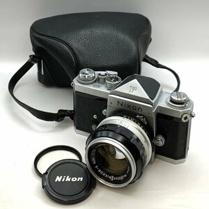 1円～/Nikon/ニコン/F/アイレベル/656万台/レンズ付/NIKKOR-S/Auto/50mm/F1.4/フィルムカメラ/シャッターOK/ジャンク/I049