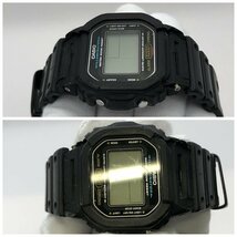 CASIO/カシオ/G-SHOCK/Gショック/SHOCK RESISTANT/DW-5600E/デジタル/ブラックカラー/200M/クォーツ/メンズ腕時計/ジャンク/T151_画像6