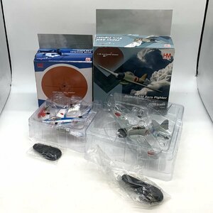 1円～/保管品/HOBBY MASTER/F-86F セイバーブルーインパルス/Japan A6M Zero Fighter/戦闘機/航空機/模型/2点/まとめ/I223