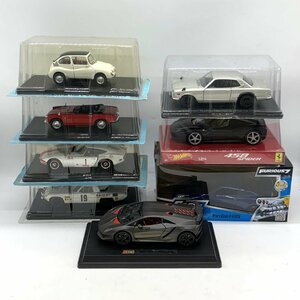 1円～/保管品/burago/HotWHeeLs/etc.../箱付/ミニカー/モデルカー/おもちゃ/コレクション/8点/まとめ/I227