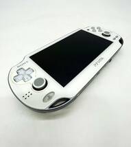 PlayStation Vita (プレイステーション ヴィータ) Wi‐Fiモデル クリスタル・ホワイト (PCH-1000 ZA02)【美品】_画像6