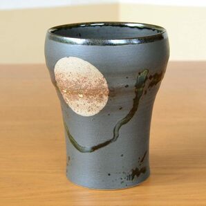 薄雲かかる満月のような上品デザインの焼酎グラス 有田焼 焼酎カップ 日本製 陶器 酒器 和食器 タンブラー 木箱入り プレゼント