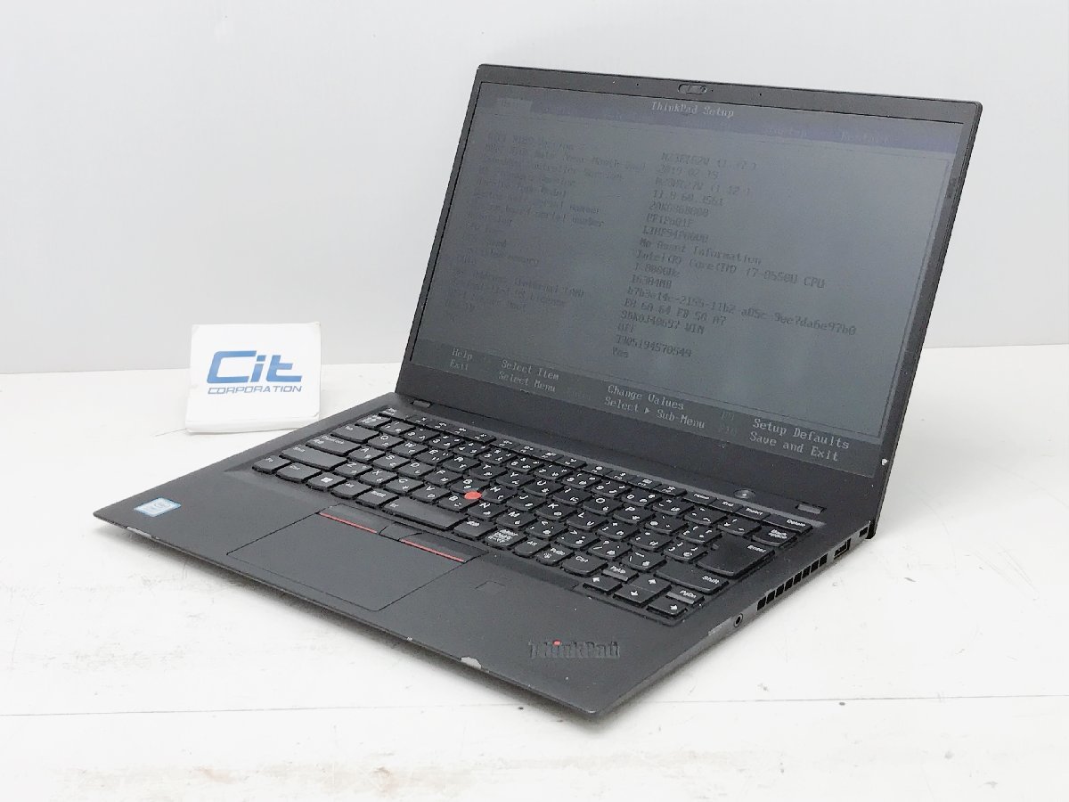2023年最新】Yahoo!オークション -thinkpad x1 carbon ジャンクの中古