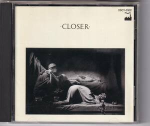 Joy Division / Closer / CD / 日本コロムビア / 25CY-3102 ジョイ・ディヴィジョン　日本盤　解説付き