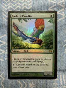 MTG【Foil/英】極楽鳥/Birds of Paradise　[8ED]　№02