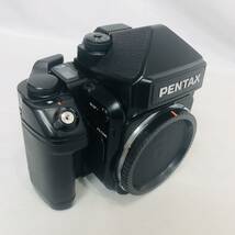 1円 極美品 ASAHI アサヒ PENTAX 67 II ペンタックス ボディ AEペンタプリズムファインダー 中判 フィルム カメラ 箱 バケペン ロクナナ_画像4