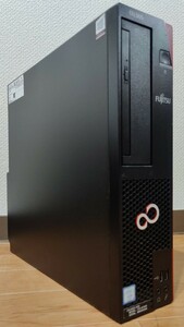 (1000円スタート)FUJITSU 富士通 CELSIUS J550/Quad-Core Xeon E3-1225 V5/メモリ 8GB/HDD 500GB 現状品
