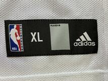 【美品】 NBA KIDD ＃5 ジェイソン・キッド DALLAS ダラス・マーベリックス adidas アディダス ユニフォーム ジャージ バスケ XL　美品　白_画像6