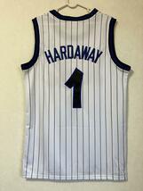 【未使用品】 NBA MAGIC HARDAWAY #1 ペニー・ハーダウェイ ★オーランド・マジック ユニフォーム ゲームシャツ ジャージ　L　刺繍 美品 白_画像3