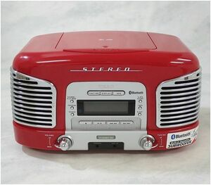 TEAC ティアック ブルートゥースCDラジオ スピーカーシステム SL-D930 2013年製 レッド