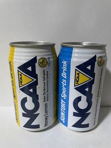 空缶 昭和レトロ サントリー スポーツドリンク NCAA ハニーレモン 1989年製造 レトロ缶 当時物 空き缶