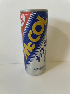 空缶 昭和レトロ 一和 McOOL メッコール 1989年製造 レトロ缶 当時物 空き缶 旧車 ブリパイ