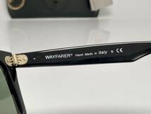 ケース付★RAY-BANレイバンWAYFARERウェイファーラー RB2140-F 901 黒ブラック/G-15 フルフィット アジア仕様サングラス ウェリントン_画像6