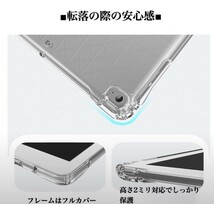 iPad カバー ケース 10.2インチ 第9世代 シンプル ラベンダー_画像5