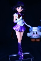 1円 劇場版 美少女戦士セーラームーンEternal GLITTER&GLAMOURS-SUPER SAILOR SATURN- セーラーサターン フィギュア リペイント ほたちゃん_画像1