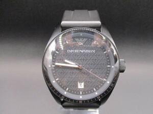 中古腕時計239【EMPORIO ARMANI】 AR-0683 エンポリオアルマーニ 黒文字盤