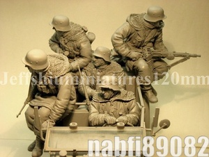  special selection *1/16 miniature military Army pa-dofaito team 5 person resin figure soru kit assembly ... not not yet painting 