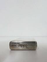 中古品　喫煙グッズ　ジッポー　STERLING刻印　1996年製　シルバー　ZIPPO　MADE IN U.S.A. 動作未確認 現状渡し_画像1