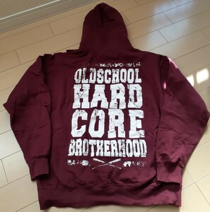 brotherhood パーカー　XL oldschool hard core h2o madball agnostic front