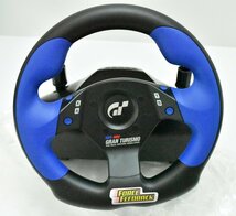 動作品 Logicool ロジクール GT FORCE for Gran Turismo 3 A-spec LPRC-10001 PS2対応 PlayStation2 プレイステ2 グランツーリスモ3_画像6