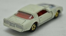 TOMICA トミカ 外国車シリーズ PONTIAC FIREBIRD TRANSAM ポンティアック ファイアーバード トランザム NO.F42 S=1/68 ヴィンテージ 車_画像4