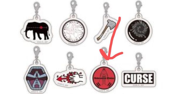 呪術廻戦 宿儺 POP-UP STORE SHIBUYA109渋谷トレーディング アクリルチャーム B