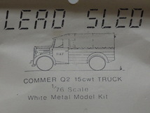 LEAD SLED 1/76 COMMER Q2 15cwt TRUCK_画像1