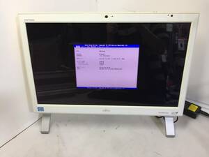 即決☆[部品取りに］FUJITSU ESPRIMO FH54/JD FMVF54JDW モニター一体型PC Core i3-3110M 2.40GHz【ジャンク品】