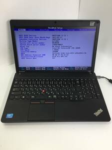 ☆[BIOS確認］LENOVO ThinkPad Edge E530 ノートPC Celeron 1000M 1.80GHz 2GB【現状渡し】