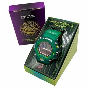 稼働品 美品 CASIO カシオ G-SHOCK Gショック LOVE THE SEA AND THE EARTH 2015年限定 GW-9401KJ レンジマン タフソーラー デジタル 腕時計